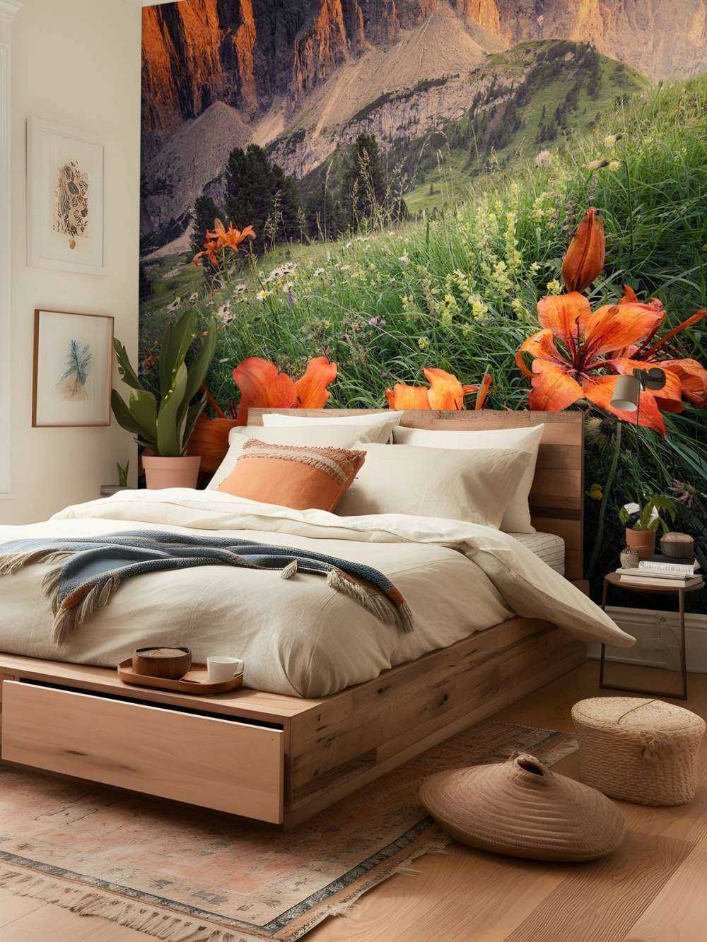 Zomergloed in de Alpen