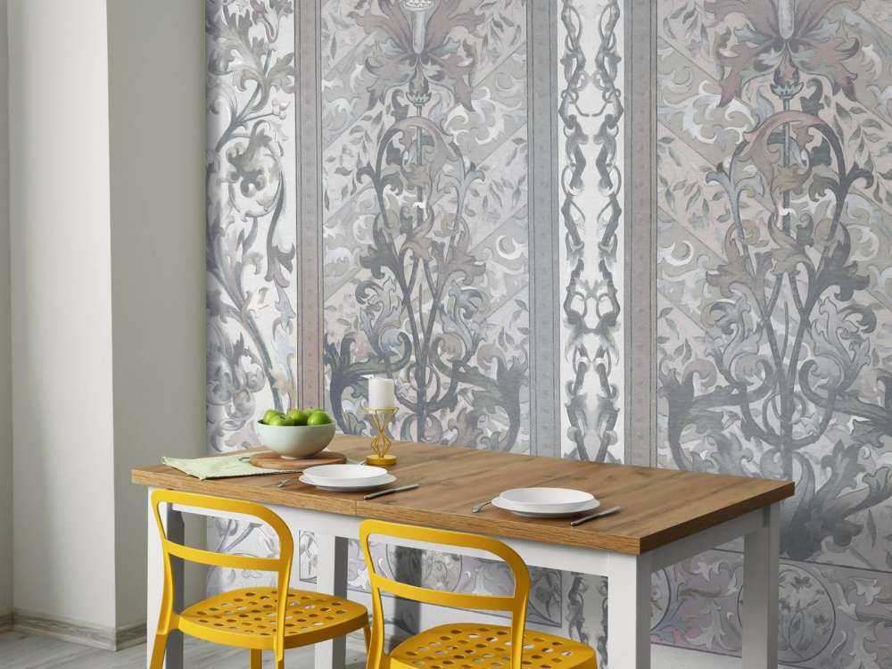 Lichte art nouveau ornamenten