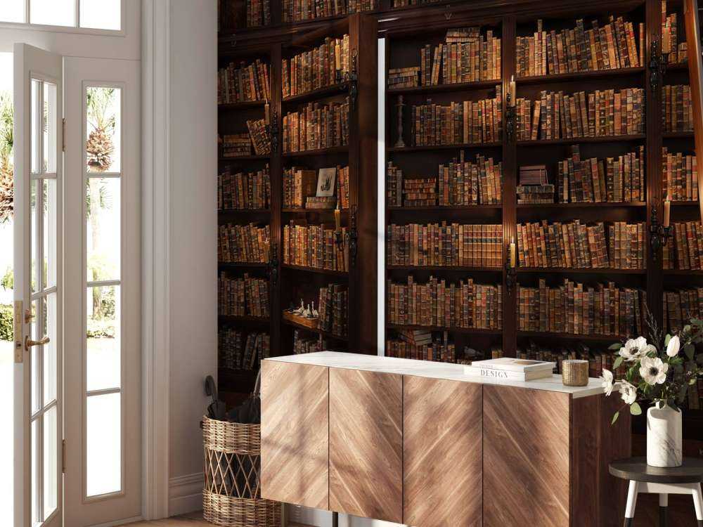 Geheime Bibliotheek met Verborgen Deur