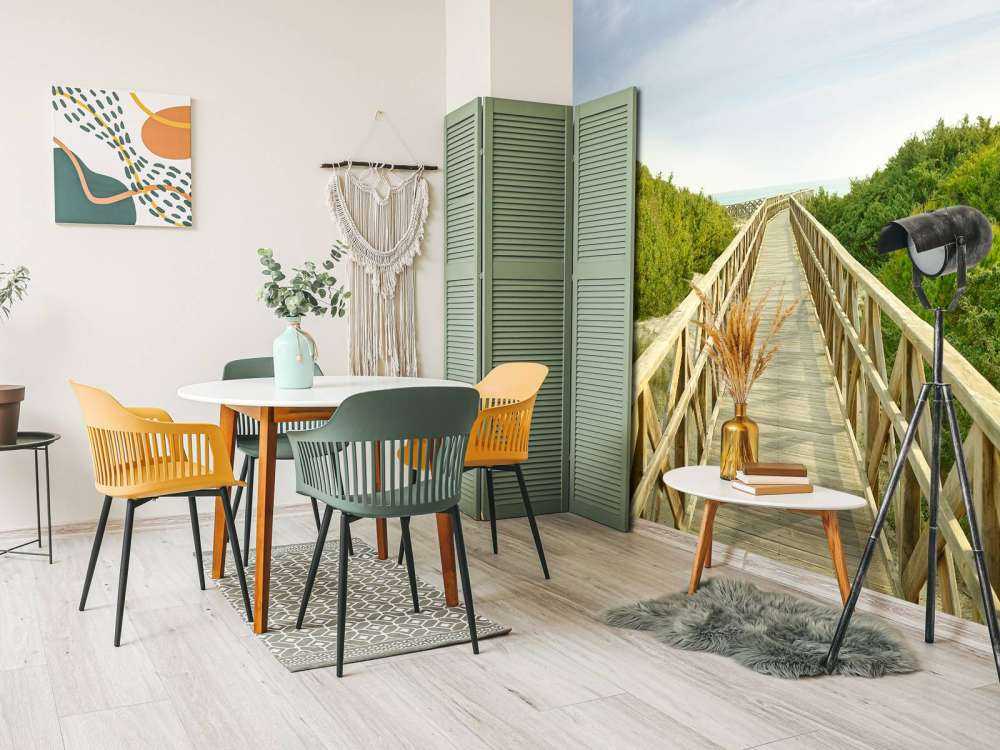 Steiger naar het strand