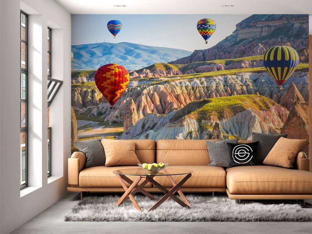 Luchtballonnen in Cappadocia