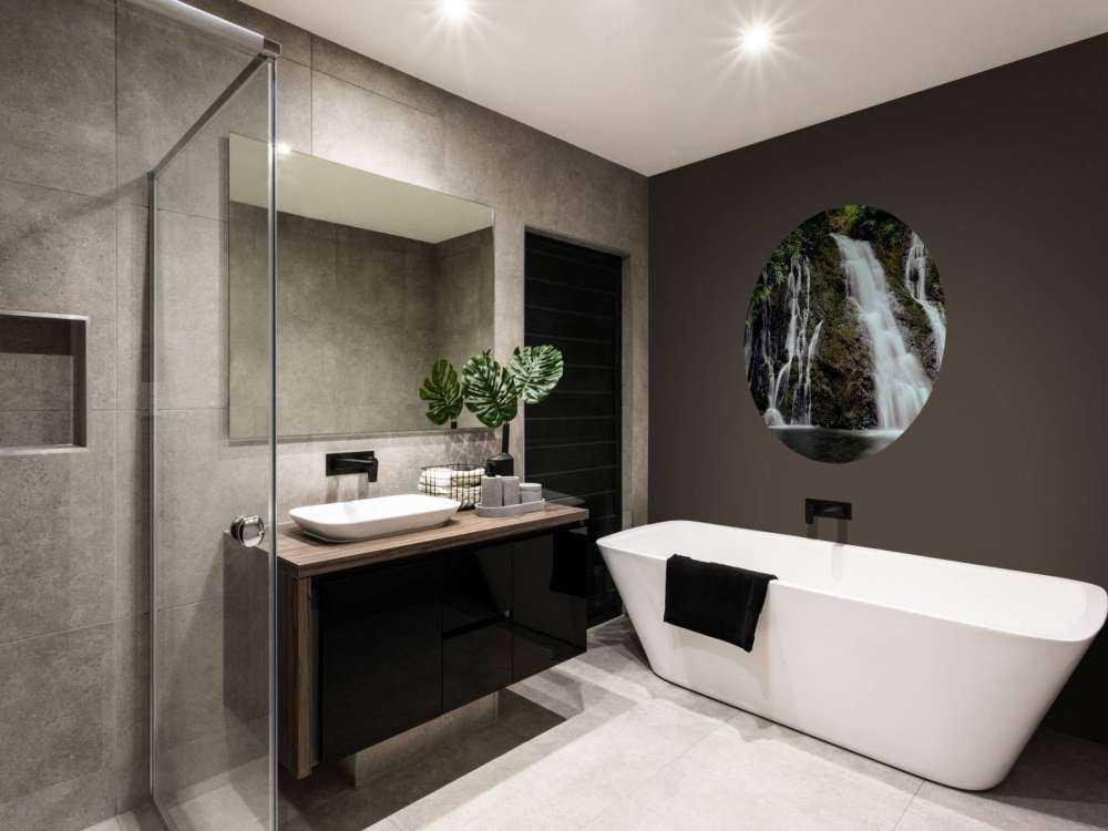 Waterval met 4 stromen