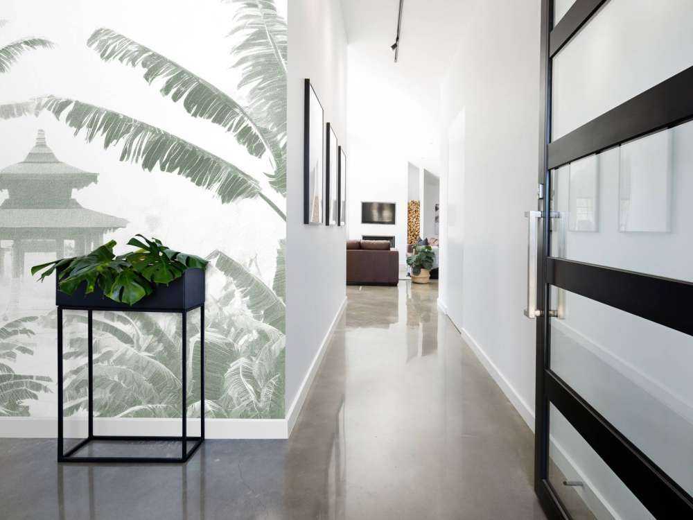 Mistige Tempeltuin, groen