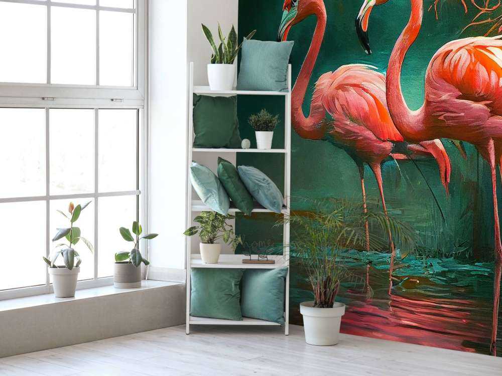 Flamingo Fluisterend Water