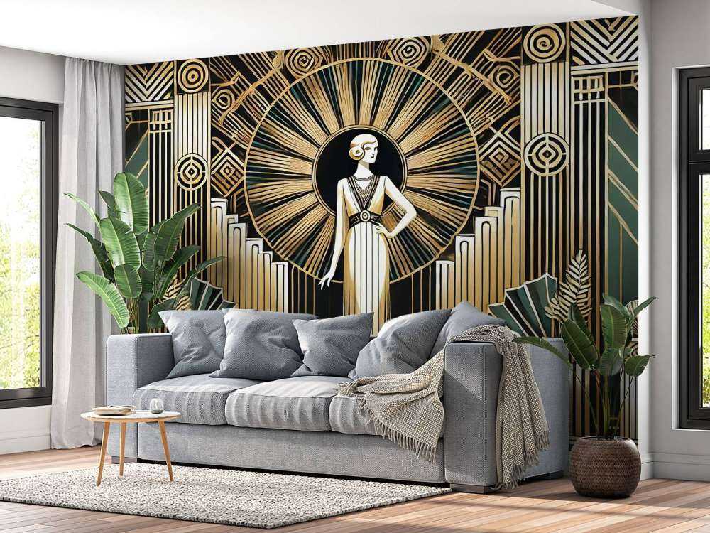 Golden Twenties Flair in Art Deco