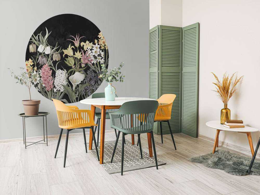 Spring Flowers - Midnight Bloom