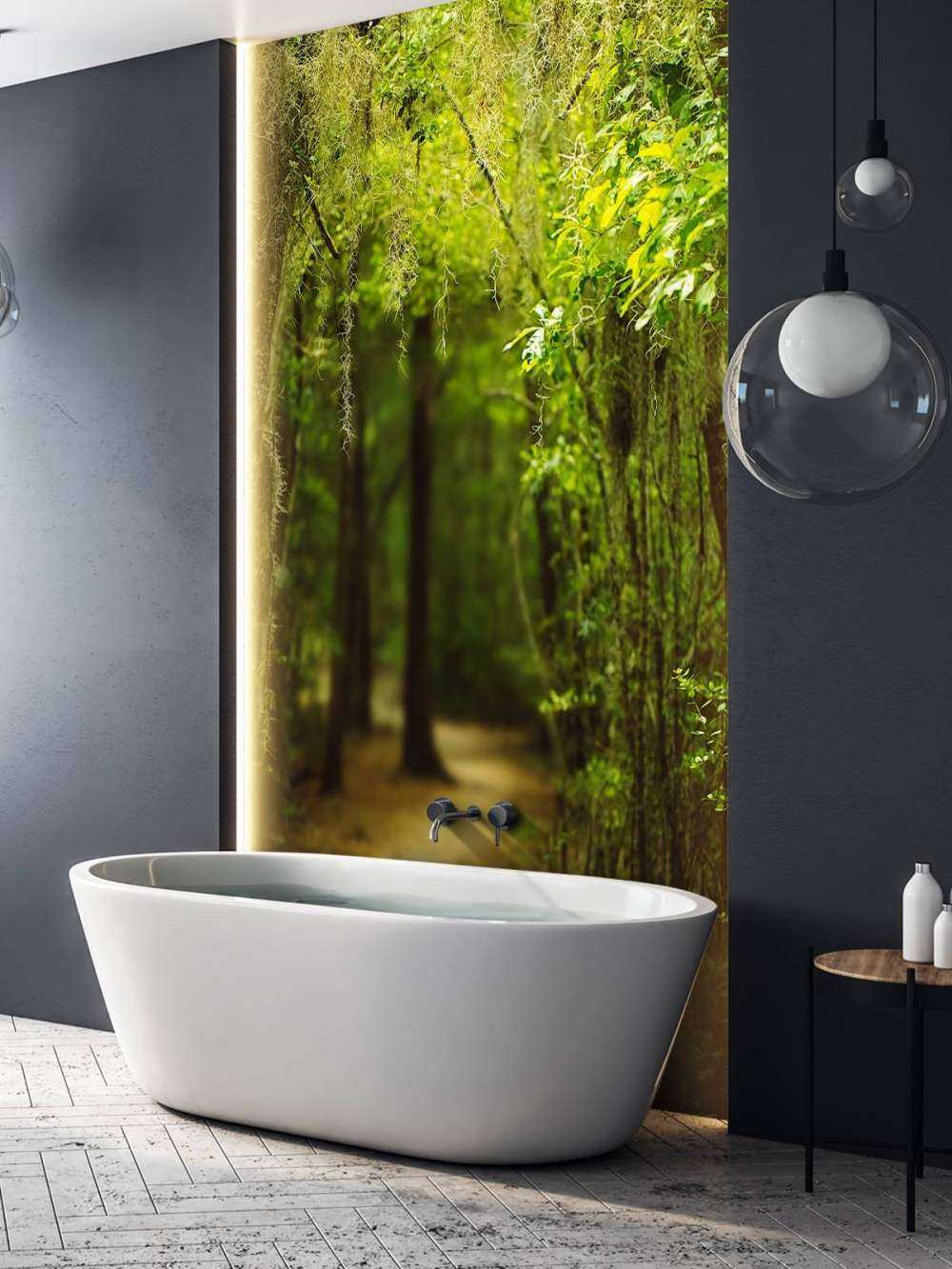 Spaans bos vol met mos