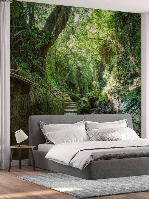 Pad door de jungle