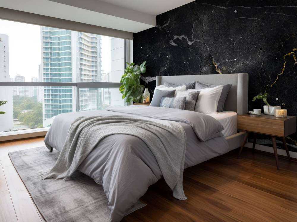 Klassiek donker marmer