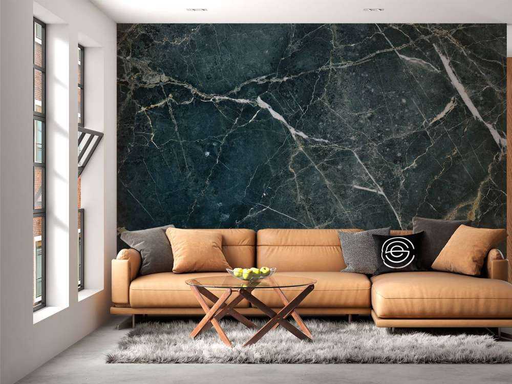 Groen robuust marmer