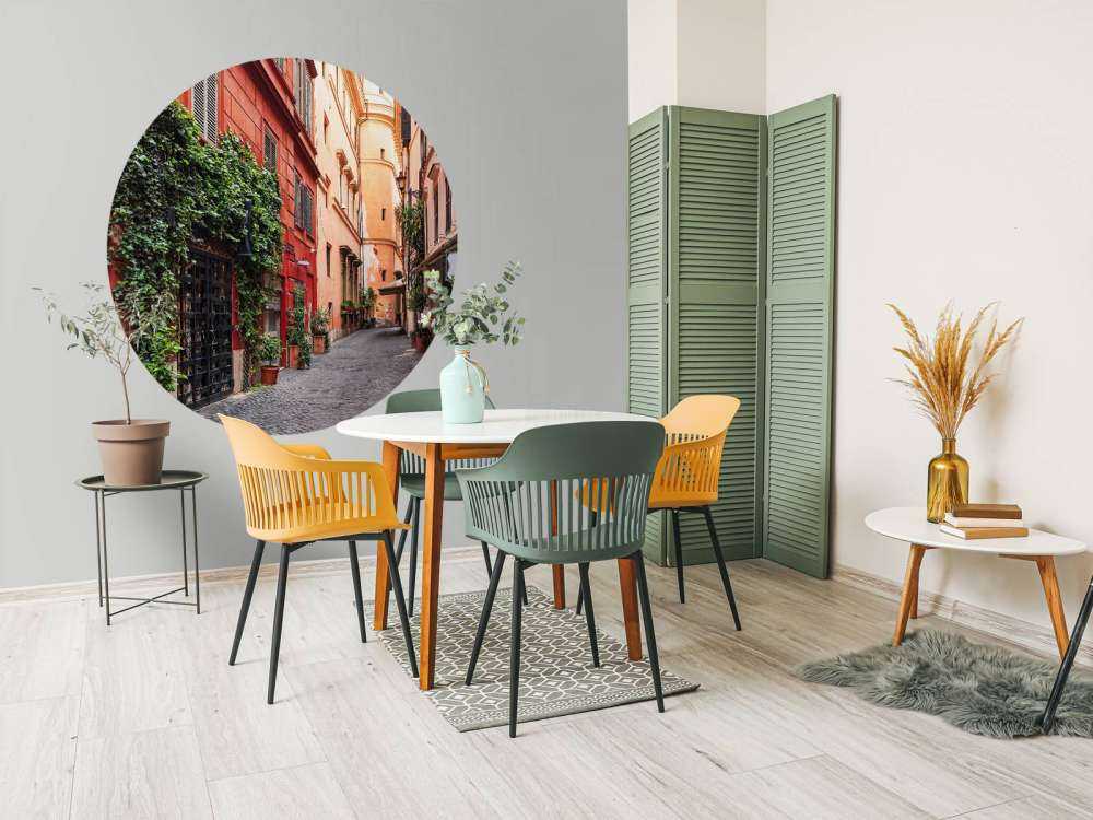 Oude middeleeuwse straat