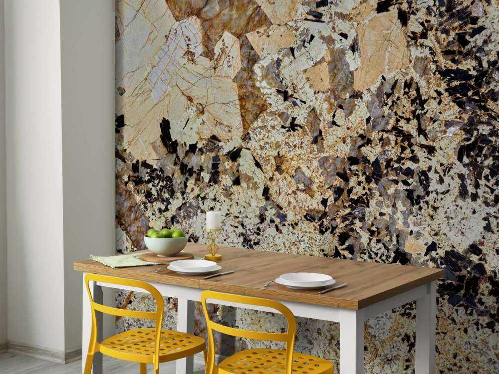 Bruin gekleurd marmer