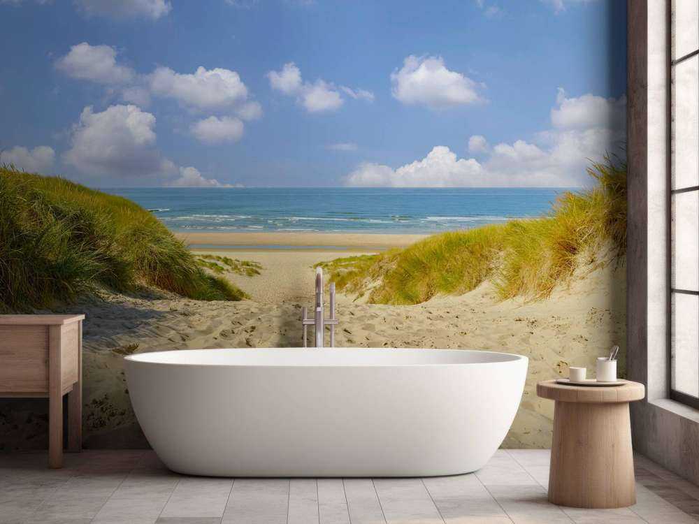 Strandopgang via de duinen