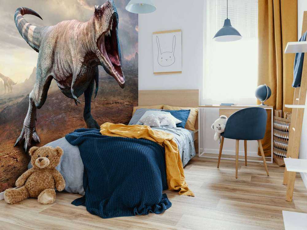 Agressieve Tyrannosaurus Rex