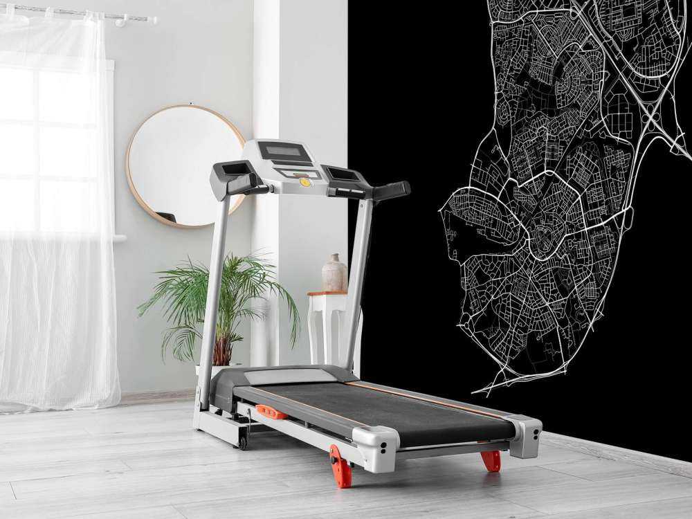 Plattegrond van Amersfoort, zwart