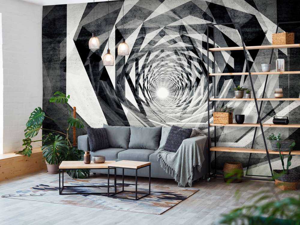 Abstracte tunnel