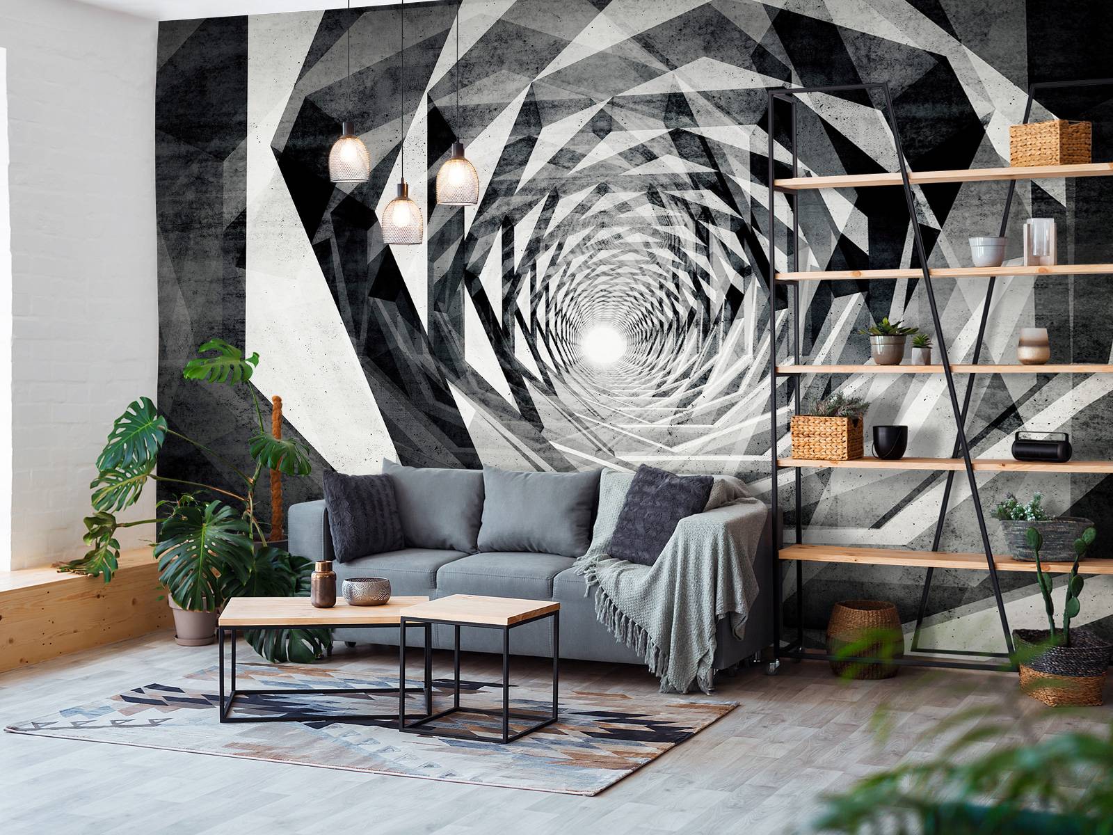 Abstracte tunnel