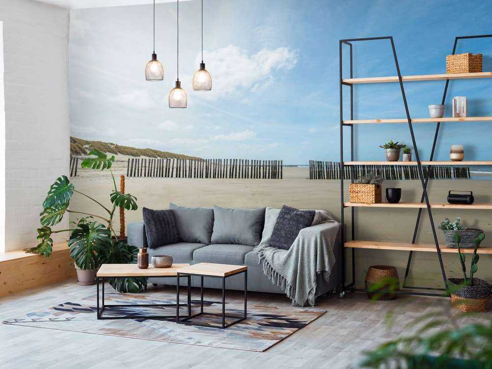 Paalhoofden bij het strand