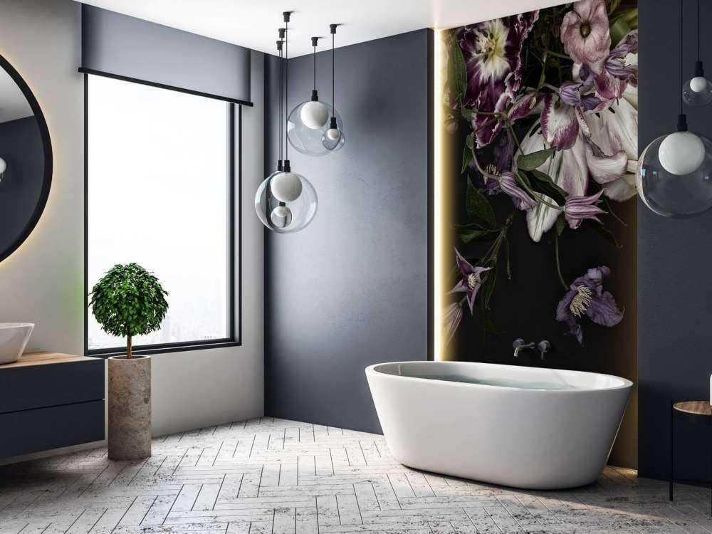 Bloemen muur