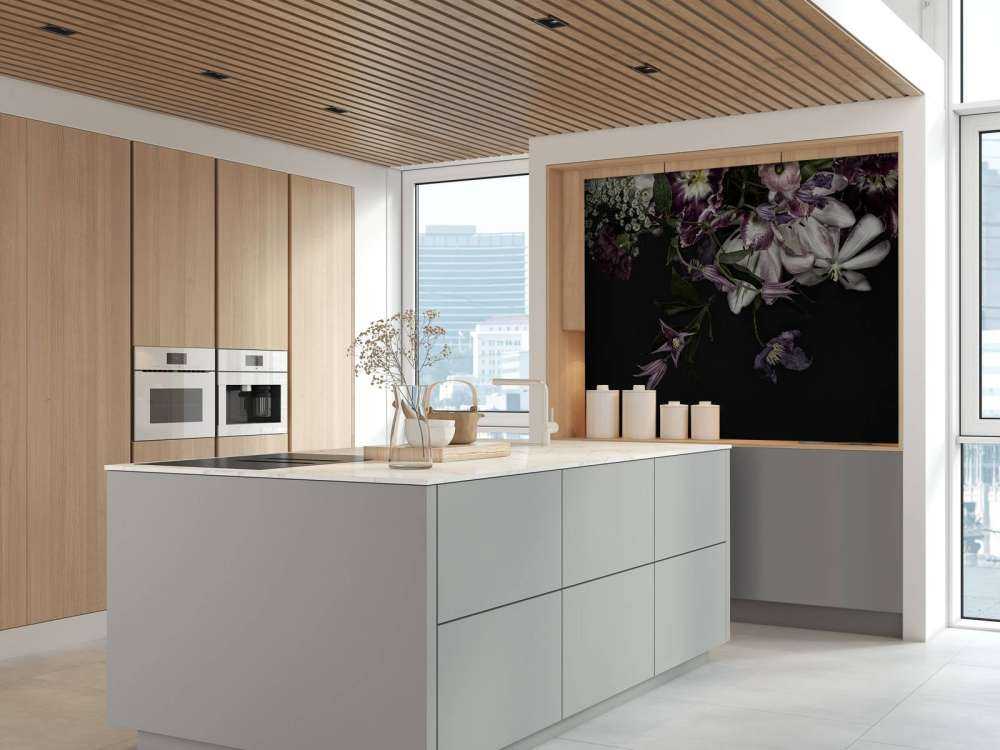 Bloemen muur
