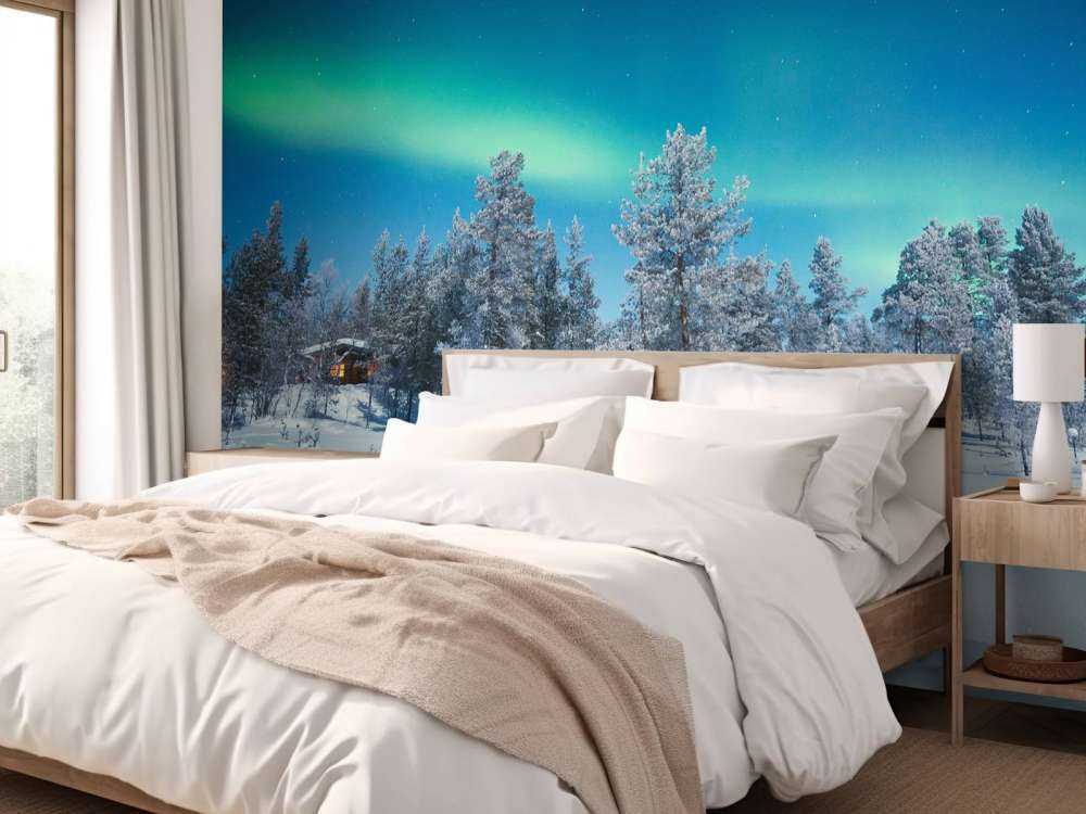 Groen Noorderlicht in Noorwegen