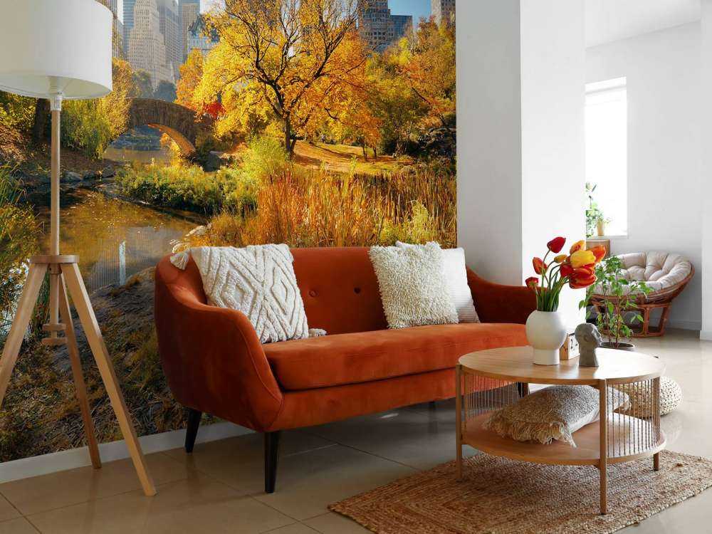 Manhattan Central Park in de herfst