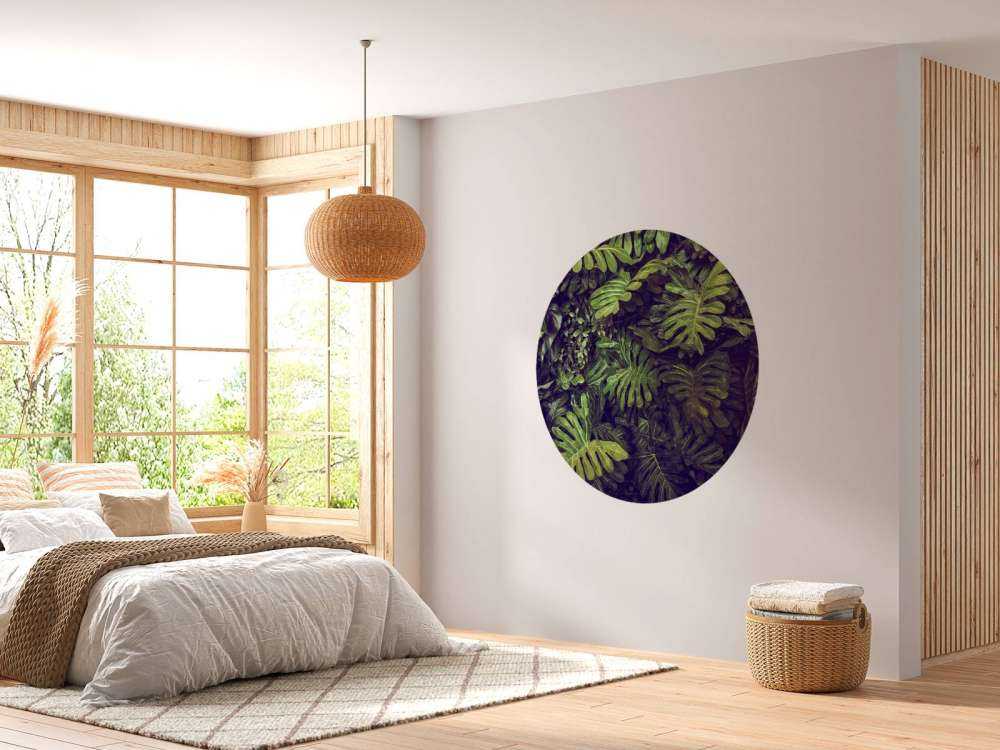 Groene Monstera Bladeren