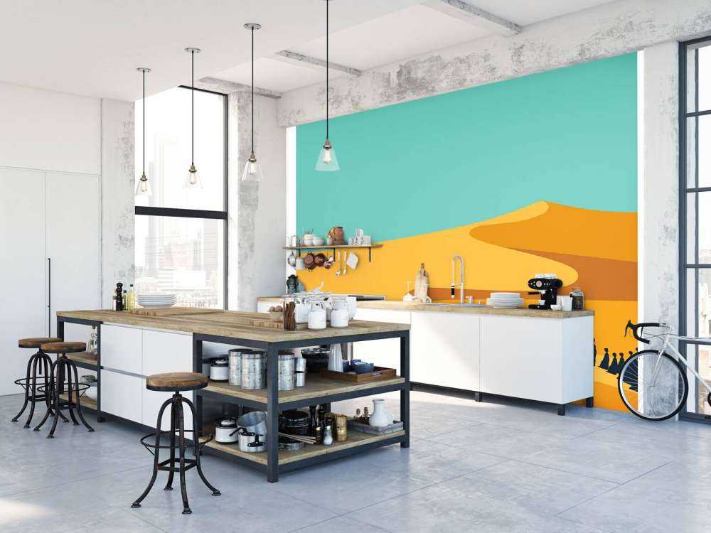 Mensen in de woestijn