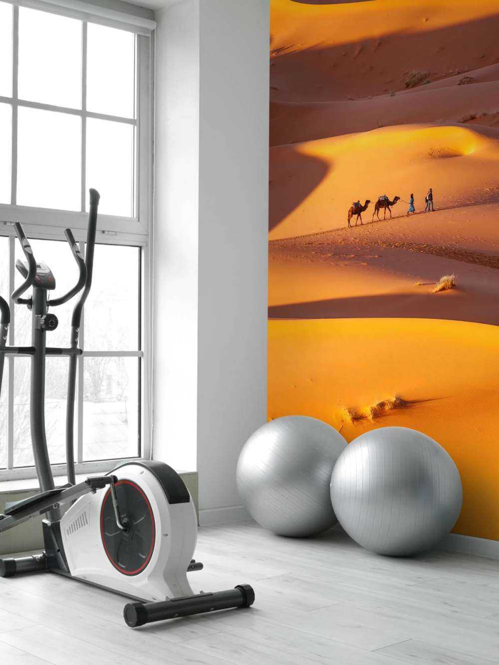 Bovenaanzicht woestijn