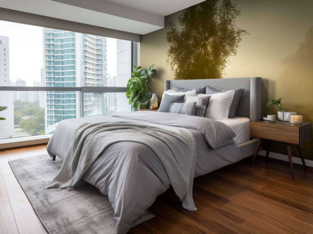 Goudkleurige zonsopkomst