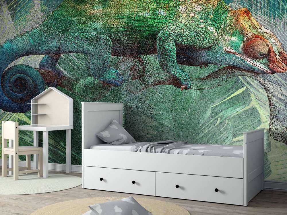 Verstopte kameleon