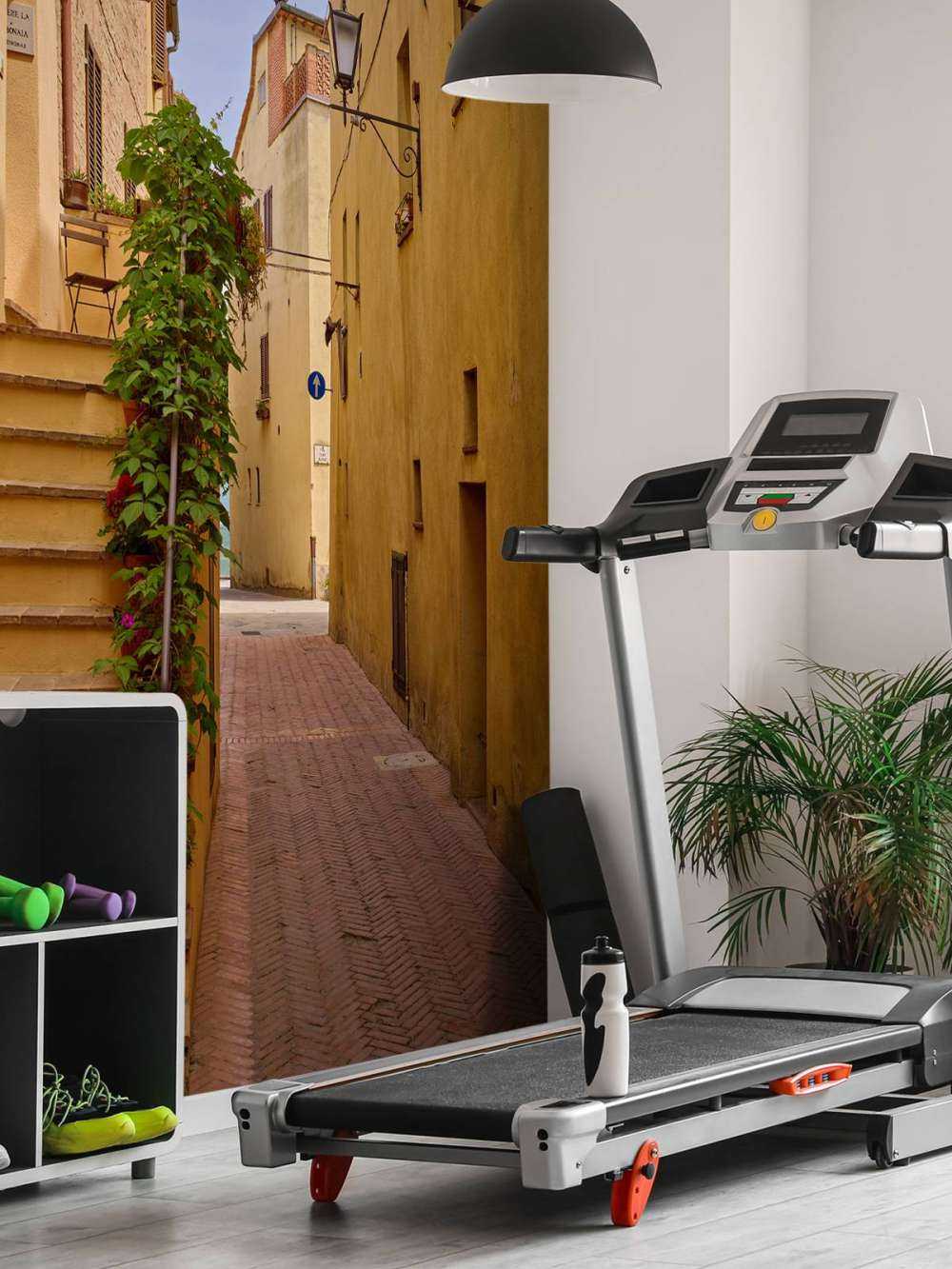 Trap in een Italiaans straatje