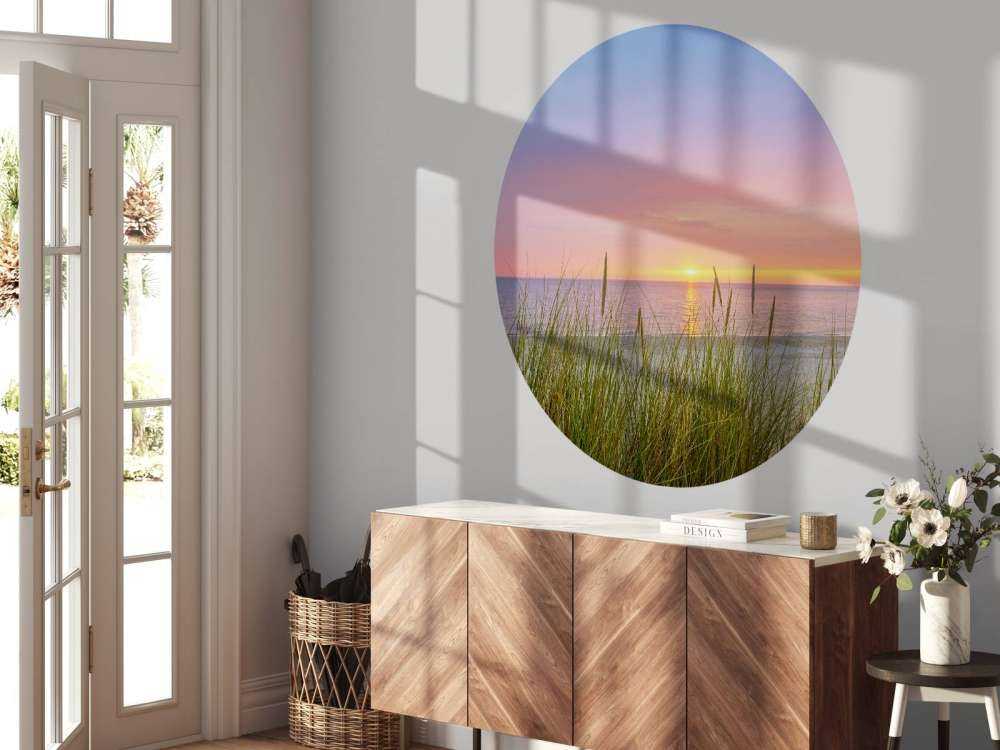 Zonsopgang aan de kust