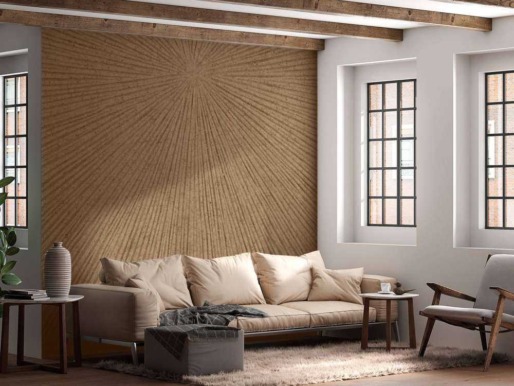 Structuur met lijnen in goud bruin