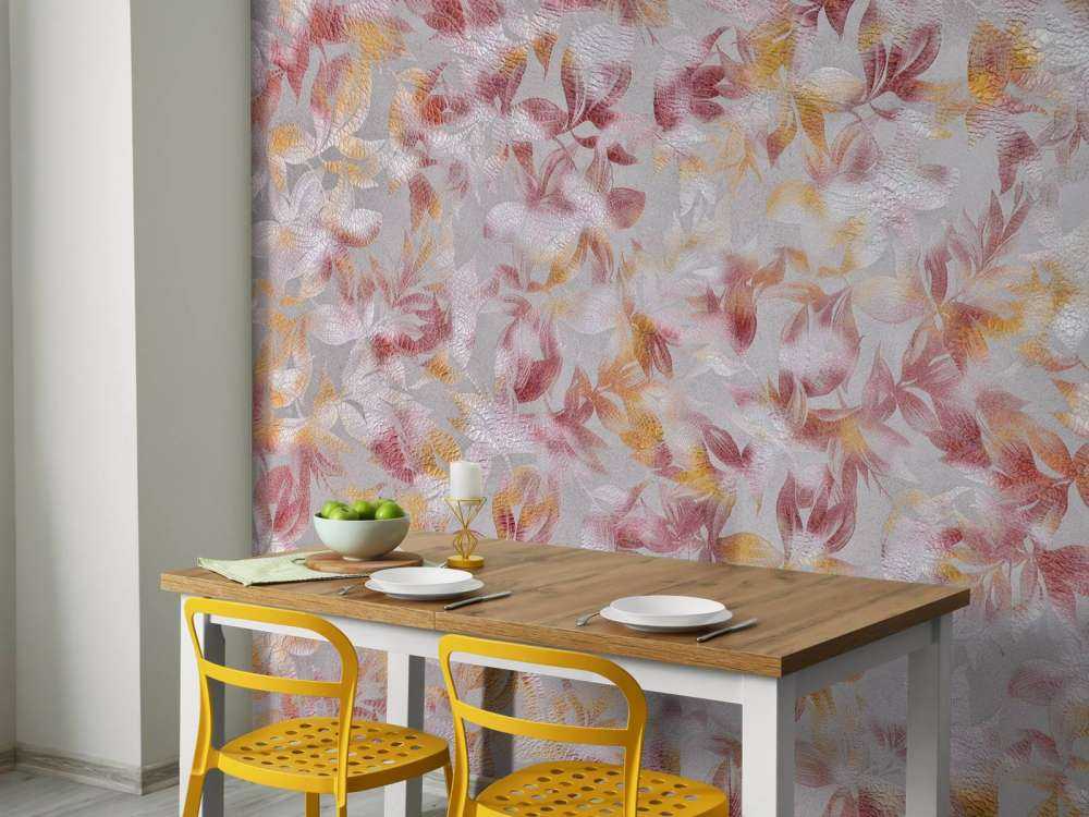 Bloemen op grijze achtergrond