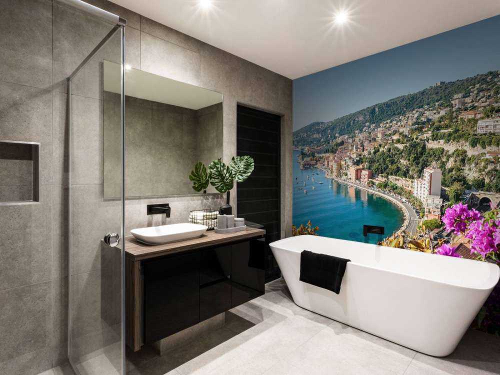 Côte d'Azur in de zomer