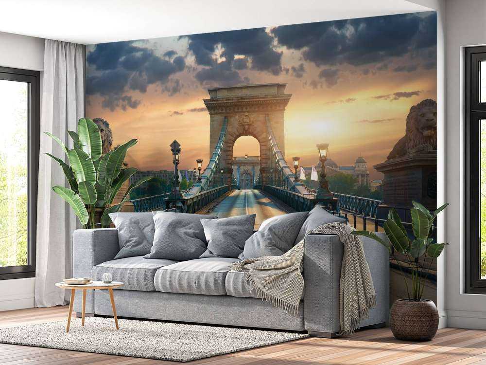 Bijzondere brug in Boedapest