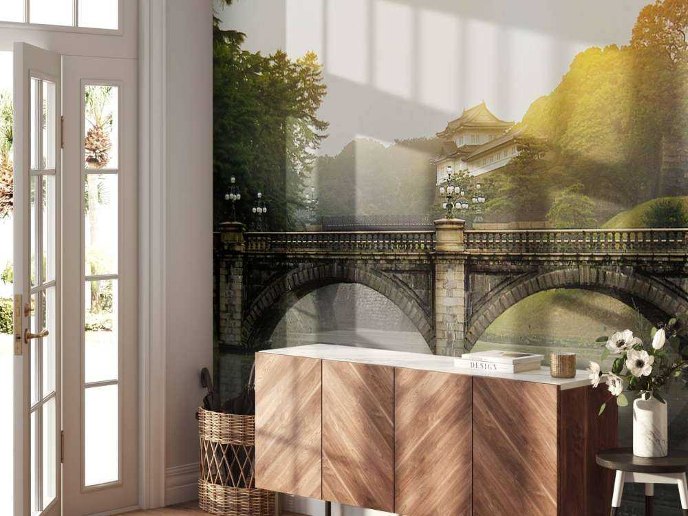 Nijubashi brug in Tokyo