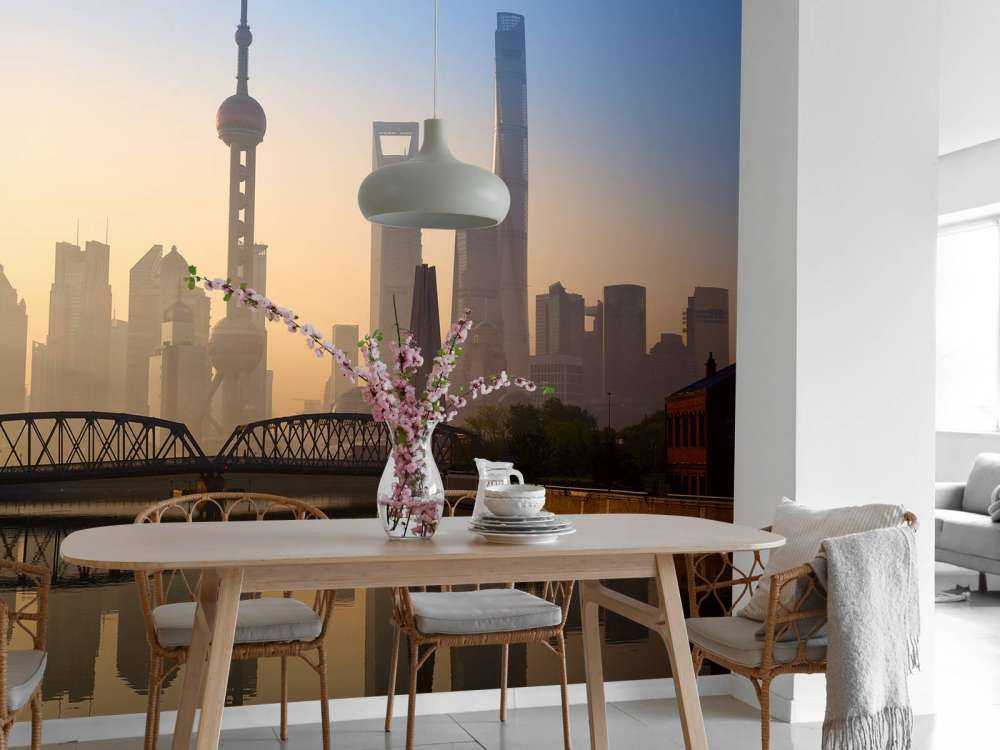 Shanghai bij zonsopkomst