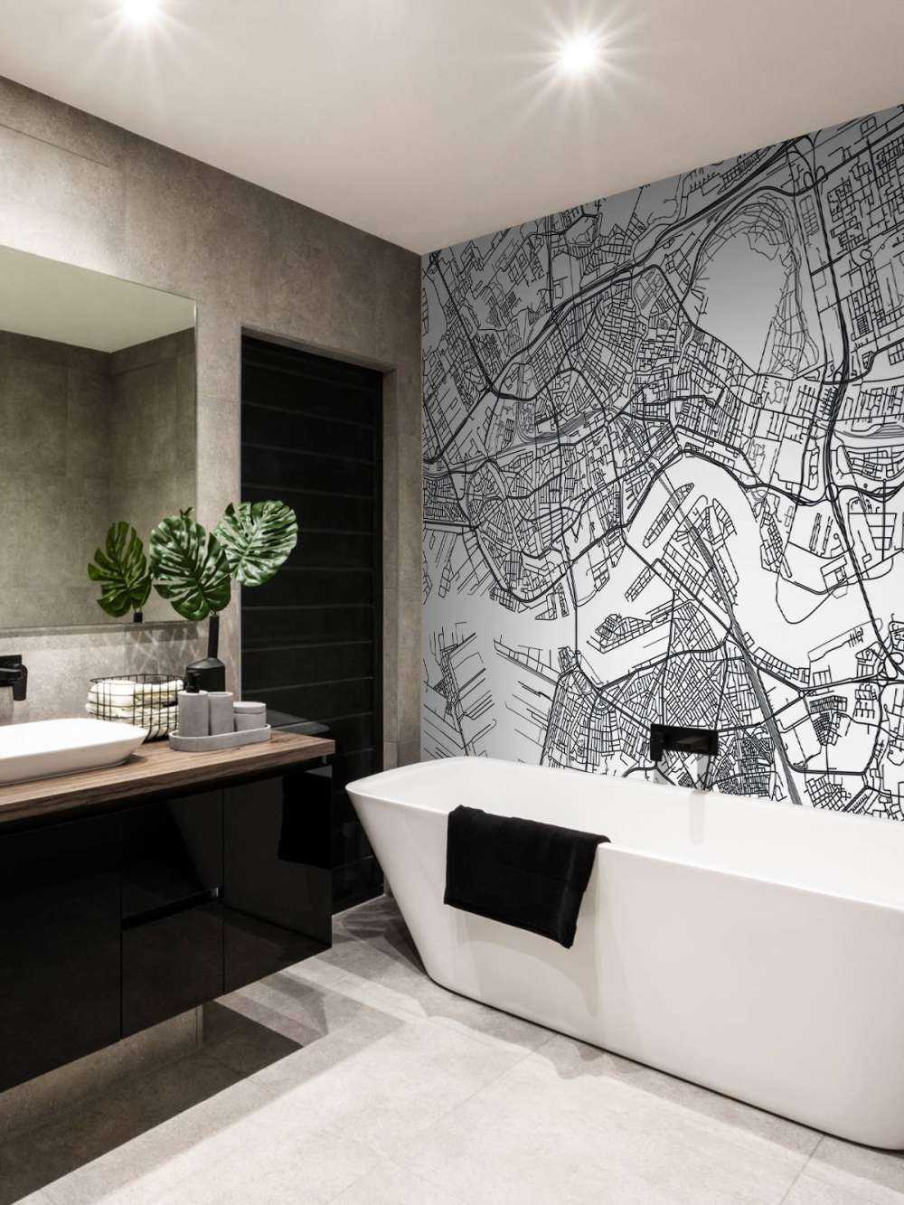 Rotterdam vector plattegrond