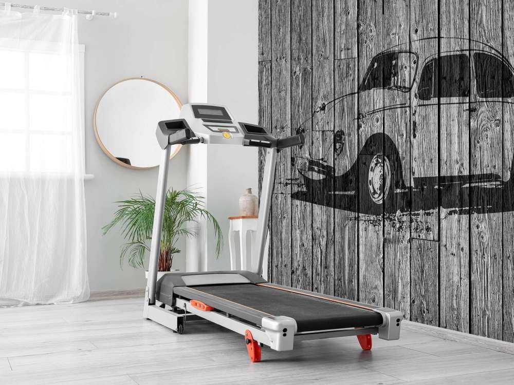 Graffiti Kever op hout