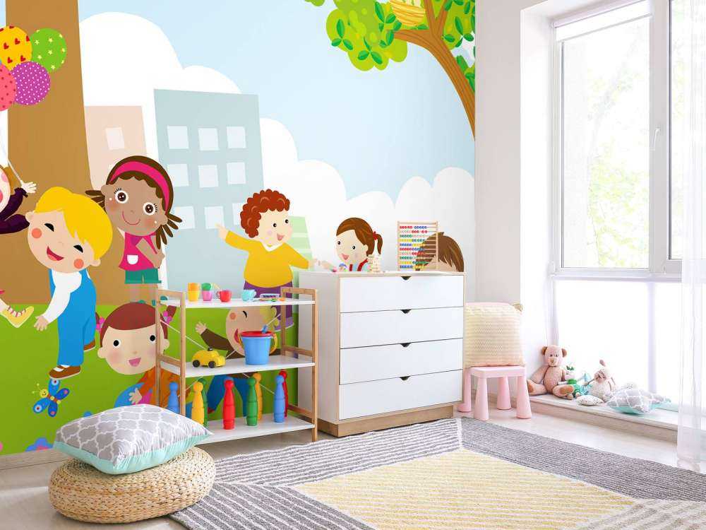 Kinderen aan het spelen