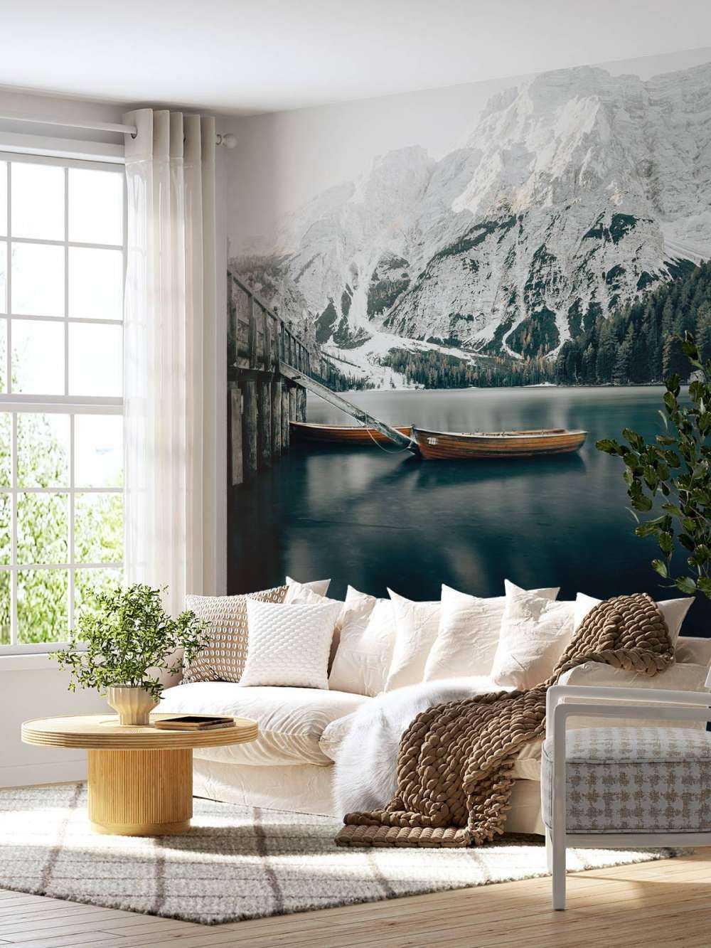 Een bevroren Lago di Braises