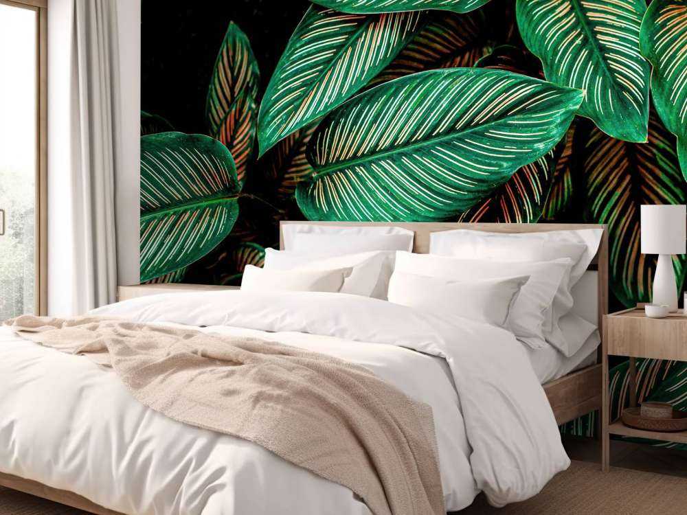 Abstracte groene bladeren