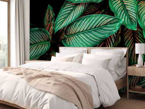 Abstracte groene bladeren