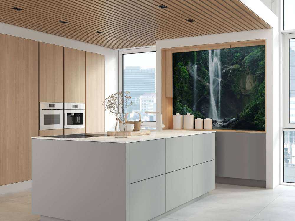 Waterval in de natuur