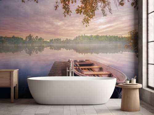 Colorful lake