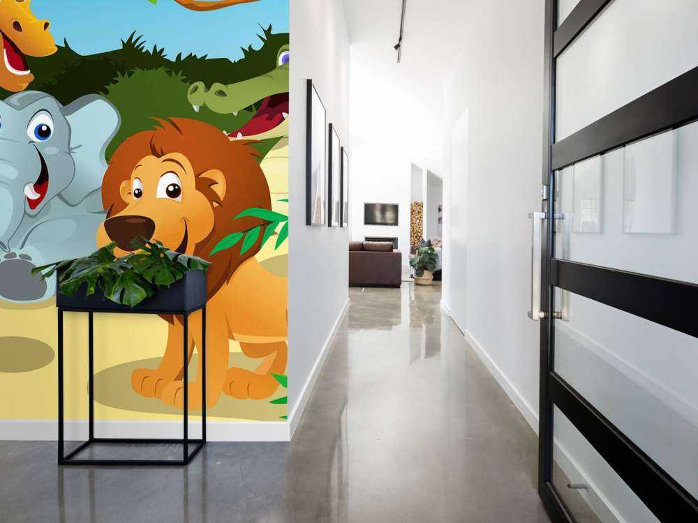 Vrolijke wilde dieren