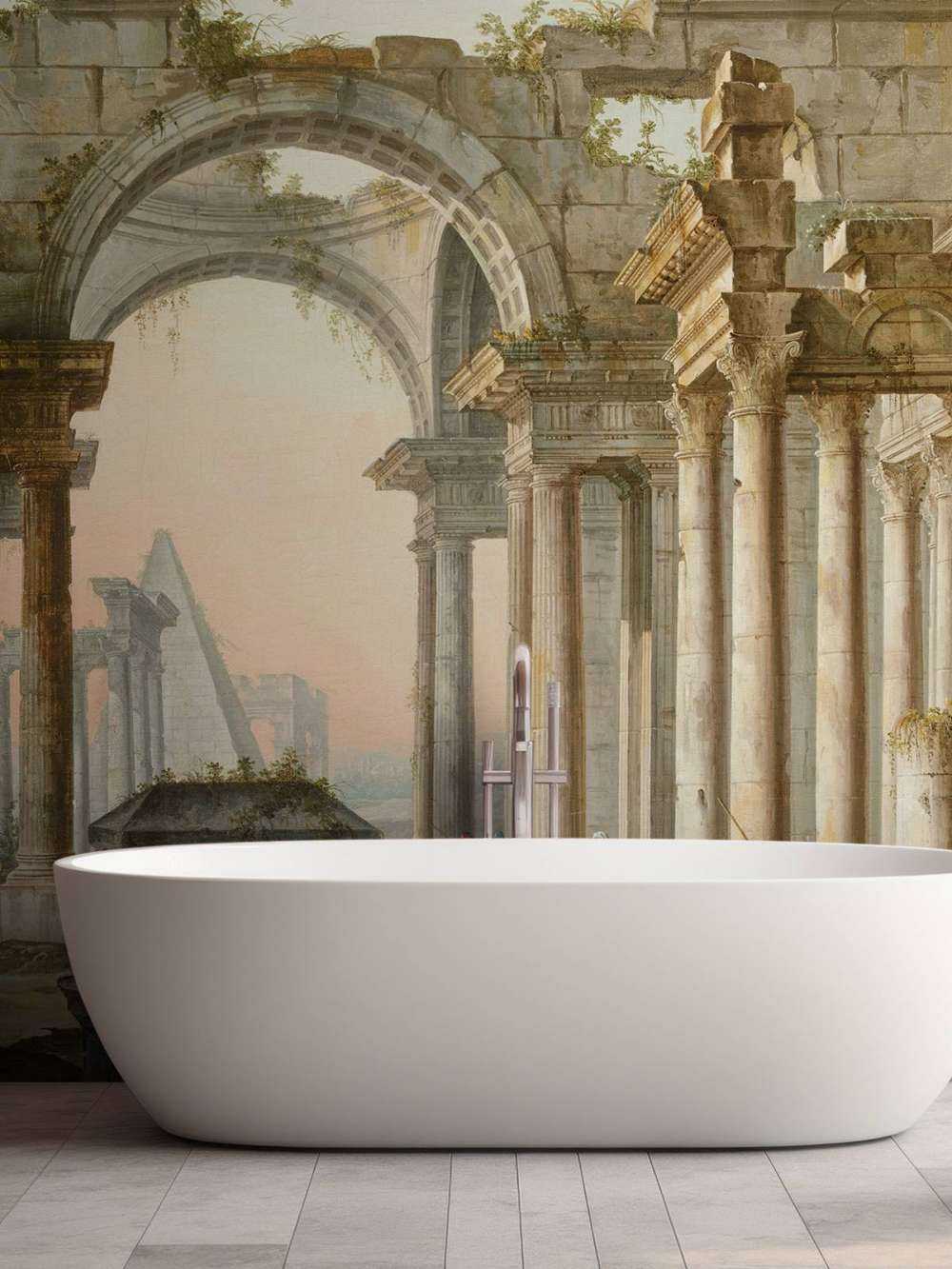 Capriccio' met ruïnes