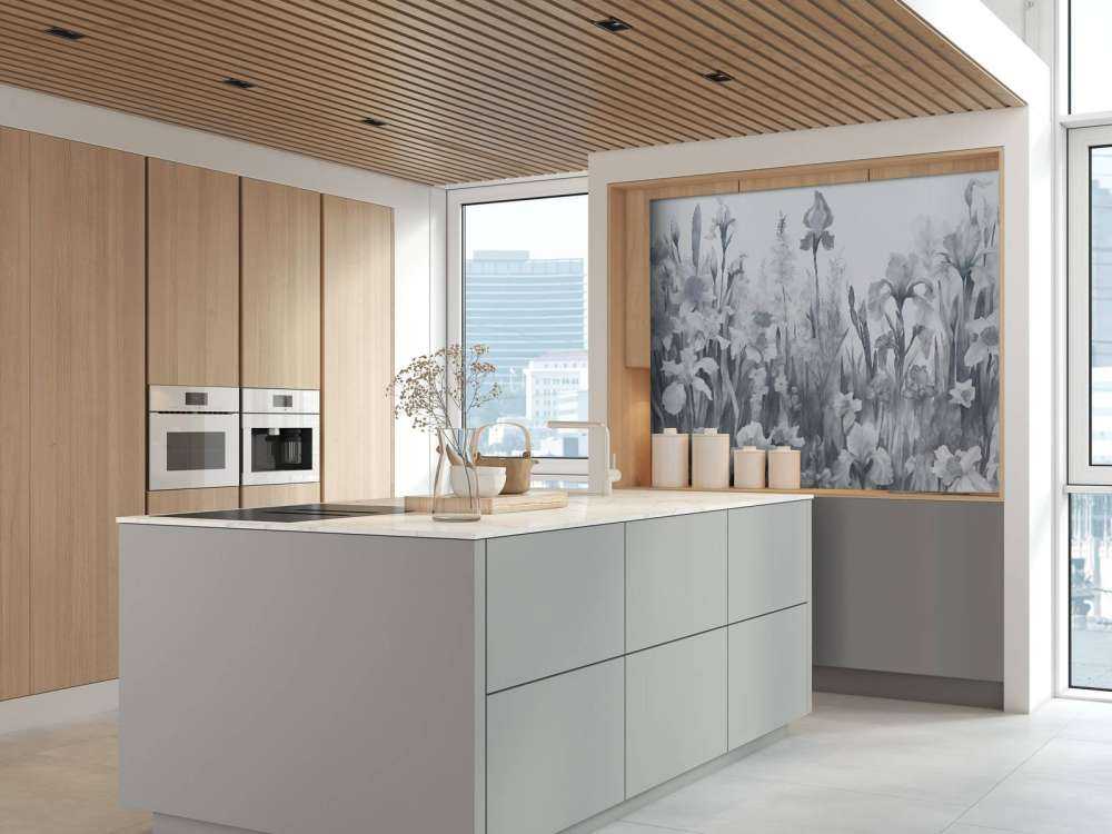 Fragrant spring Navy Blue